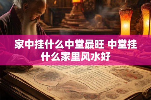 家中挂什么中堂最旺 中堂挂什么家里风水好