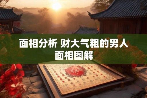 面相分析 财大气粗的男人面相图解
