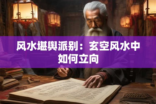 风水堪舆派别:玄空风水中如何立向 风水堪舆派别:玄空风水中如何立向