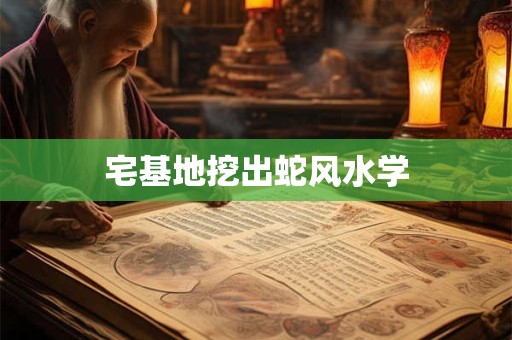 宅基地挖出蛇风水学