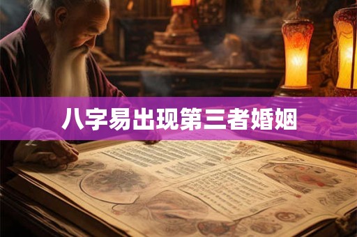 八字易出现第三者婚姻