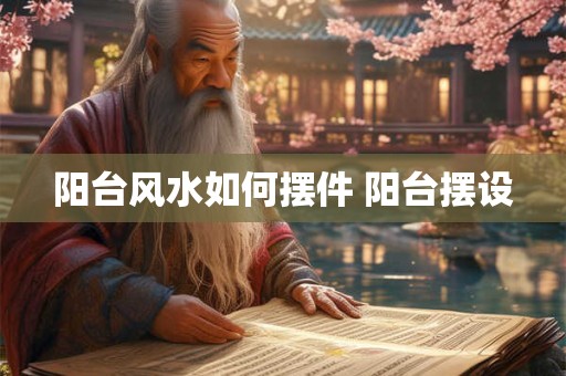 阳台风水如何摆件 阳台摆设