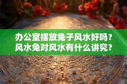 办公室摆放兔子风水好吗？风水兔对风水有什么讲究？