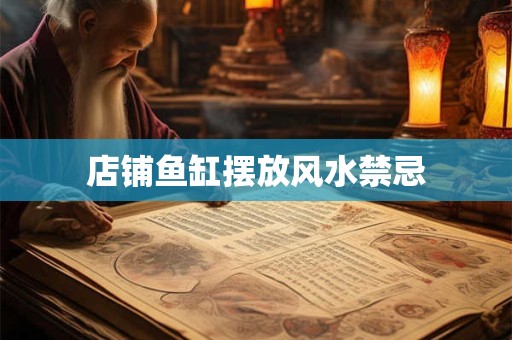 店铺鱼缸摆放风水禁忌