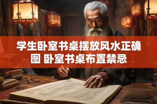 学生卧室书桌摆放风水正确图 卧室书桌布置禁忌