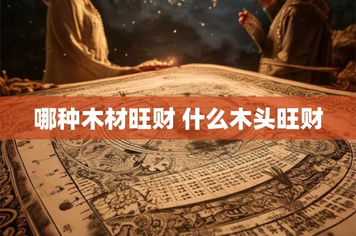哪种木材旺财 什么木头旺财