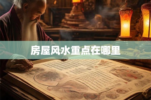 房屋风水重点在哪里