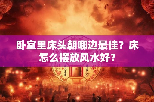卧室里床头朝哪边最佳？床怎么摆放风水好？