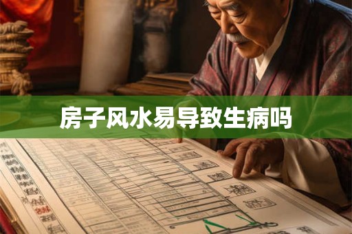 房子风水易导致生病吗