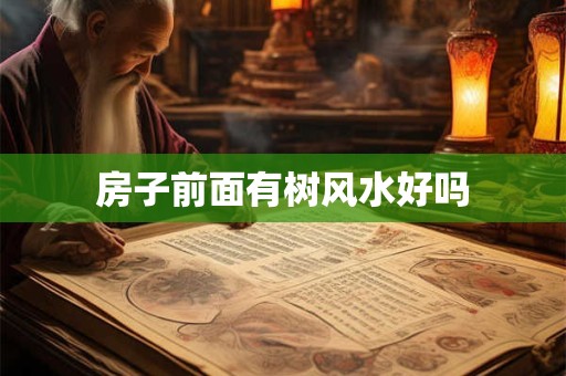 房子前面有树风水好吗