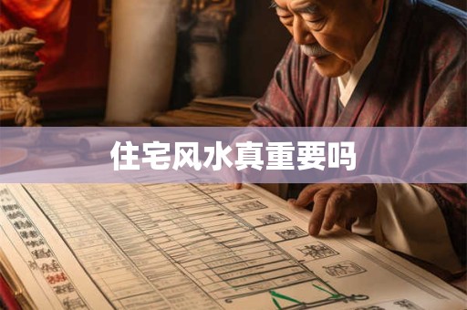 住宅风水真重要吗