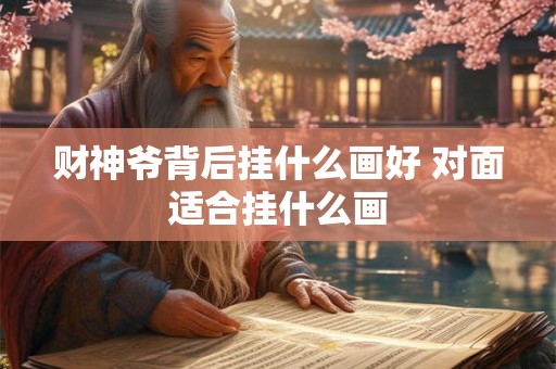 财神爷背后挂什么画好 对面适合挂什么画