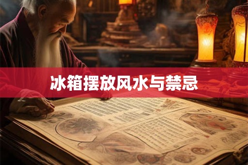 冰箱摆放风水与禁忌