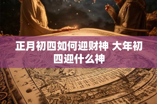 正月初四如何迎财神 大年初四迎什么神