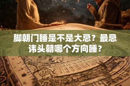 脚朝门睡是不是大忌？最忌讳头朝哪个方向睡？