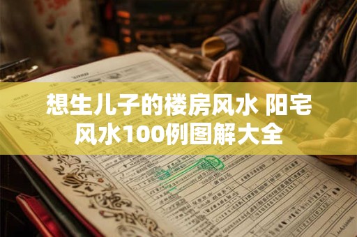 想生儿子的楼房风水 阳宅风水100例图解大全