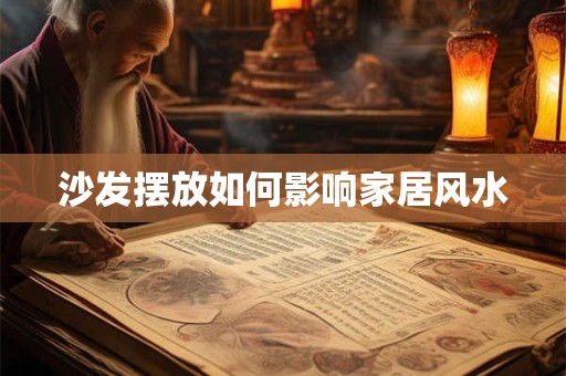 沙发摆放如何影响家居风水