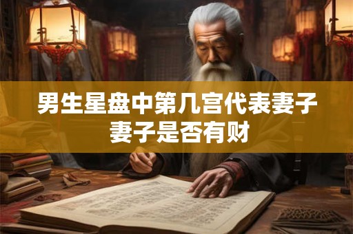 男生星盘中第几宫代表妻子 妻子是否有财