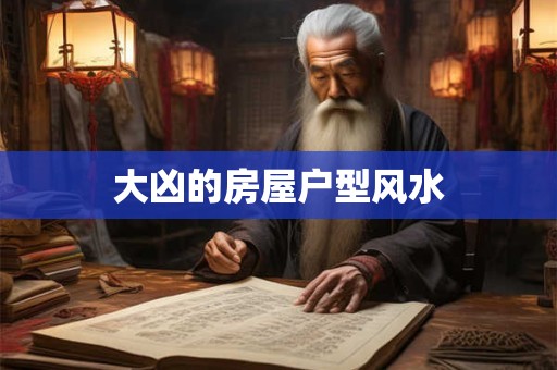 大凶的房屋户型风水
