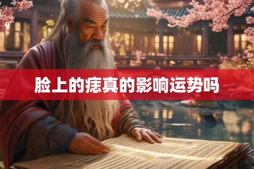 脸上的痣真的影响运势吗