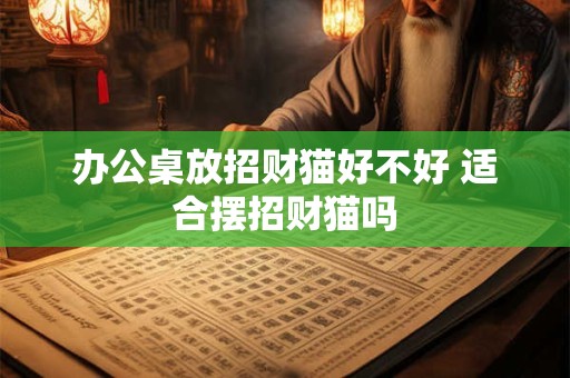 办公桌放招财猫好不好 适合摆招财猫吗