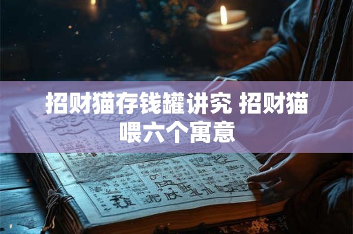 招财猫存钱罐讲究 招财猫喂六个寓意