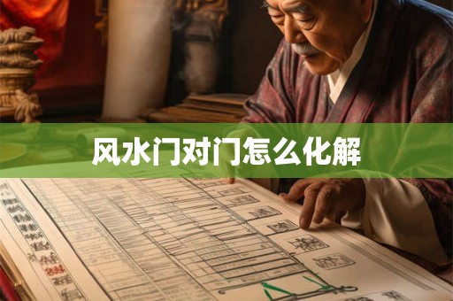 风水门对门怎么化解