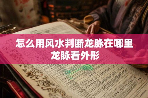 怎么用风水判断龙脉在哪里 龙脉看外形