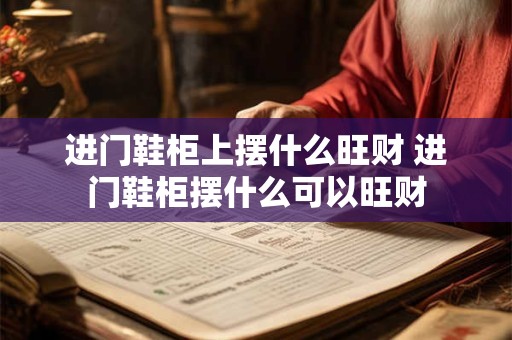 进门鞋柜上摆什么旺财 进门鞋柜摆什么可以旺财