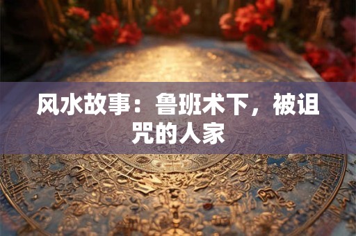 风水故事：鲁班术下，被诅咒的人家