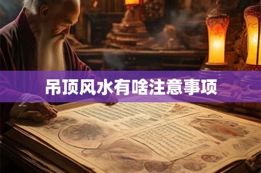 吊顶风水有啥注意事项