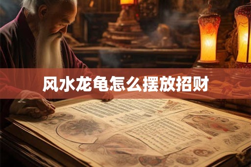 风水龙龟怎么摆放招财