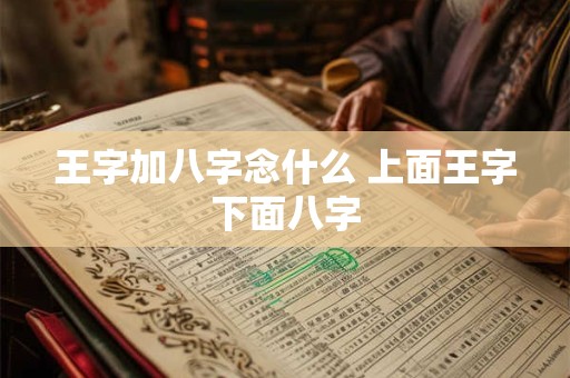 详细阅读:王字加八字念什么 上面王字下面八字 王字加八字念什么 上面王字下面八字