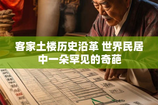 客家土楼历史沿革 世界民居中一朵罕见的奇葩