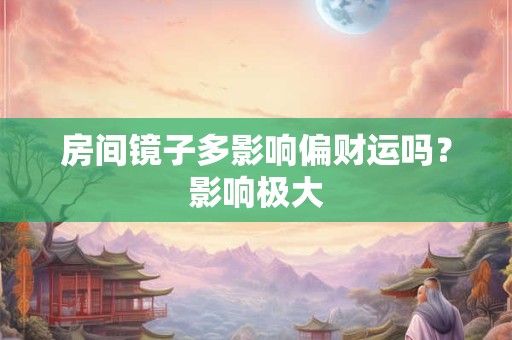 详细阅读:房间镜子多影响偏财运吗?影响极大 房间镜子多影响偏财运吗?影响极大