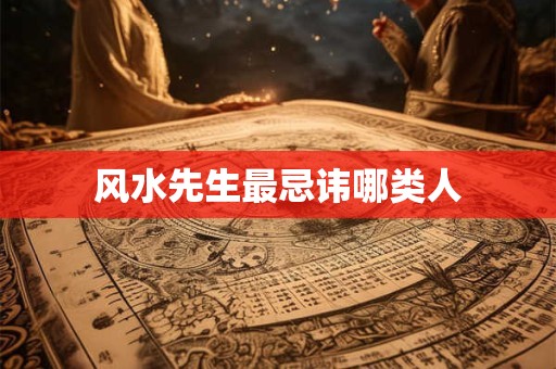 风水先生最忌讳哪类人