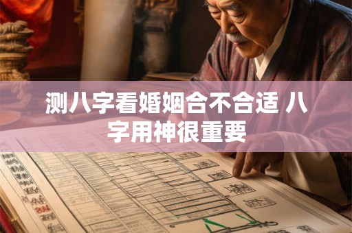 测八字看婚姻合不合适 八字用神很重要