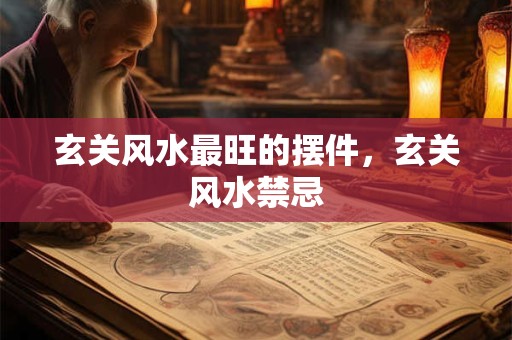 玄关风水最旺的摆件，玄关风水禁忌