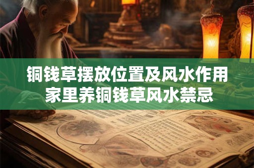 铜钱草摆放位置及风水作用 家里养铜钱草风水禁忌