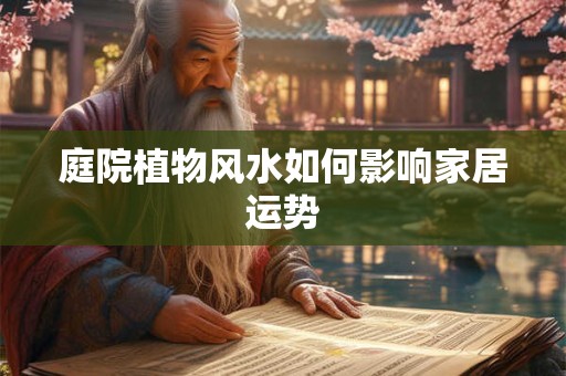庭院植物风水如何影响家居运势