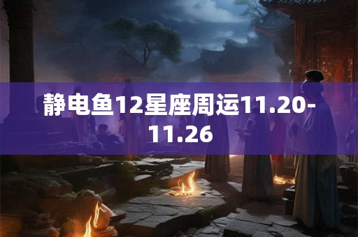 静电鱼12星座周运11.20-11.26