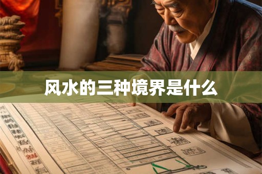 风水的三种境界是什么