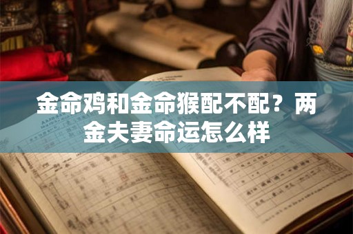 金命鸡和金命猴配不配？两金夫妻命运怎么样