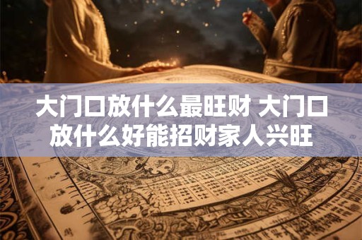 大门口放什么最旺财 大门口放什么好能招财家人兴旺