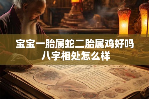 宝宝一胎属蛇二胎属鸡好吗 八字相处怎么样