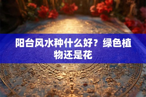 阳台风水种什么好？绿色植物还是花