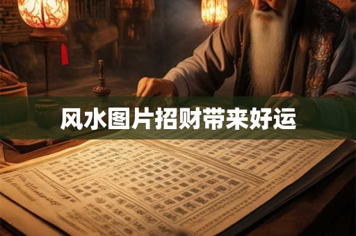 风水图片招财带来好运