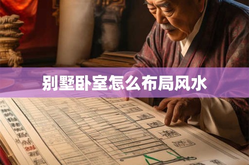 别墅卧室怎么布局风水