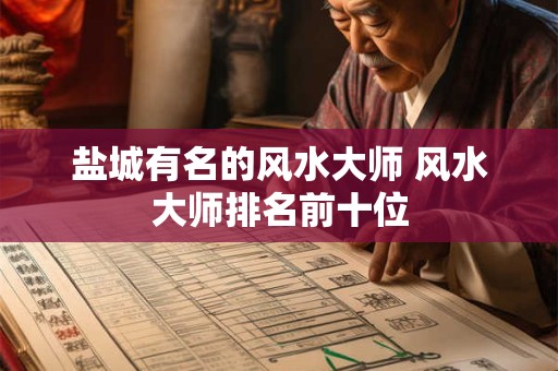 盐城有名的风水大师 风水大师排名前十位