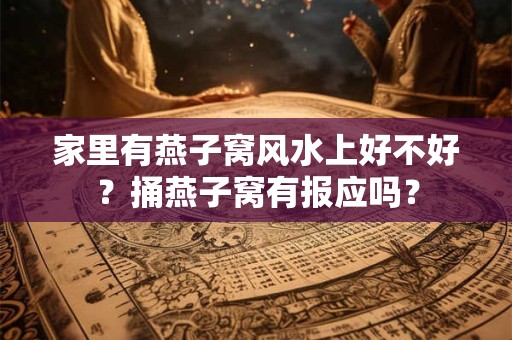 家里有燕子窝风水上好不好？捅燕子窝有报应吗？
